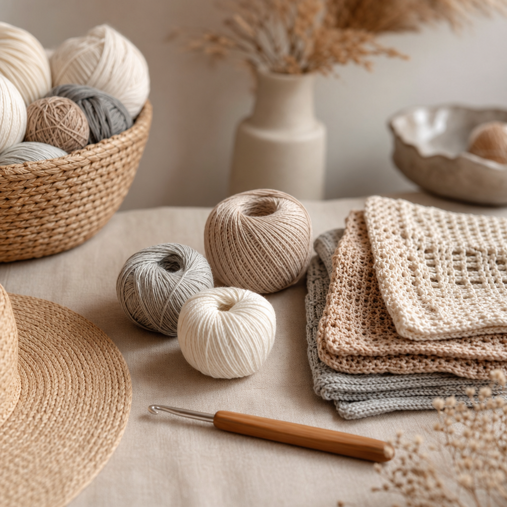 The Best Yarns for Summer Crochet Projects (Staying Cool and Crafty).
