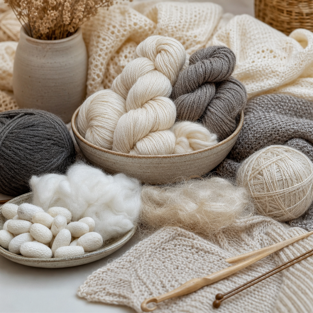 The Ultimate Luxury Fiber Guide: Alpaca, Silk, and Cashmere.