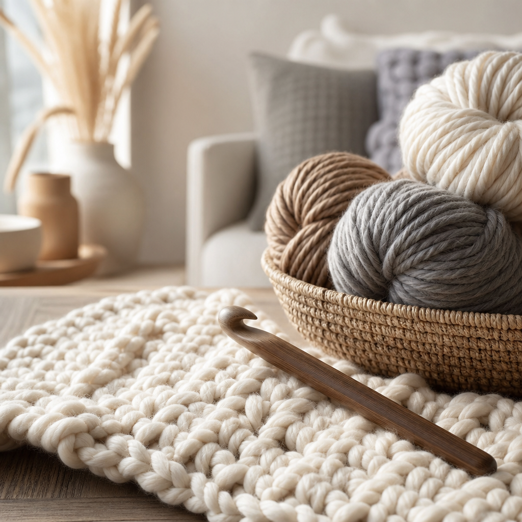 Big Hook, Fast Results: Best Oversized Crochet Projects for Instant Gratification