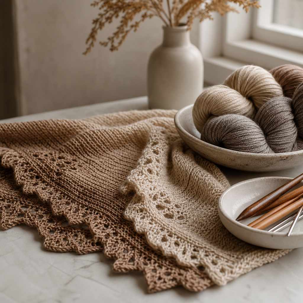 How to Knit a Shawl from Scratch (Plus Which Yarn Types Work Best)