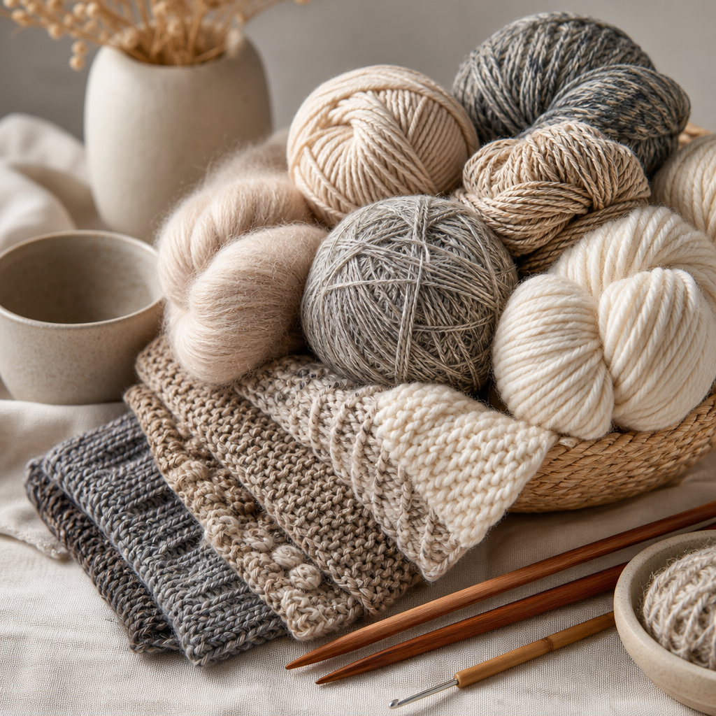 How to Mix Different Yarn Weights to Create Unique Textures.