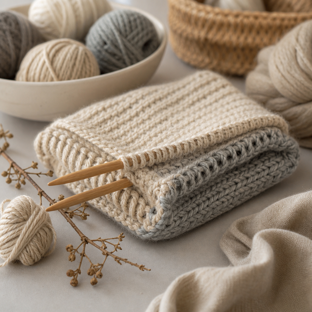 Double Knitting Explained: How to Knit Two Layers at Once