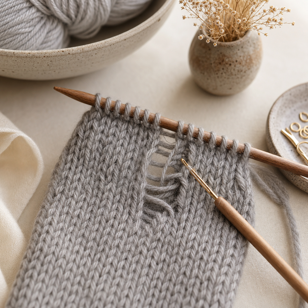How to Fix Dropped Stitches in Knitting Without Ripping Back