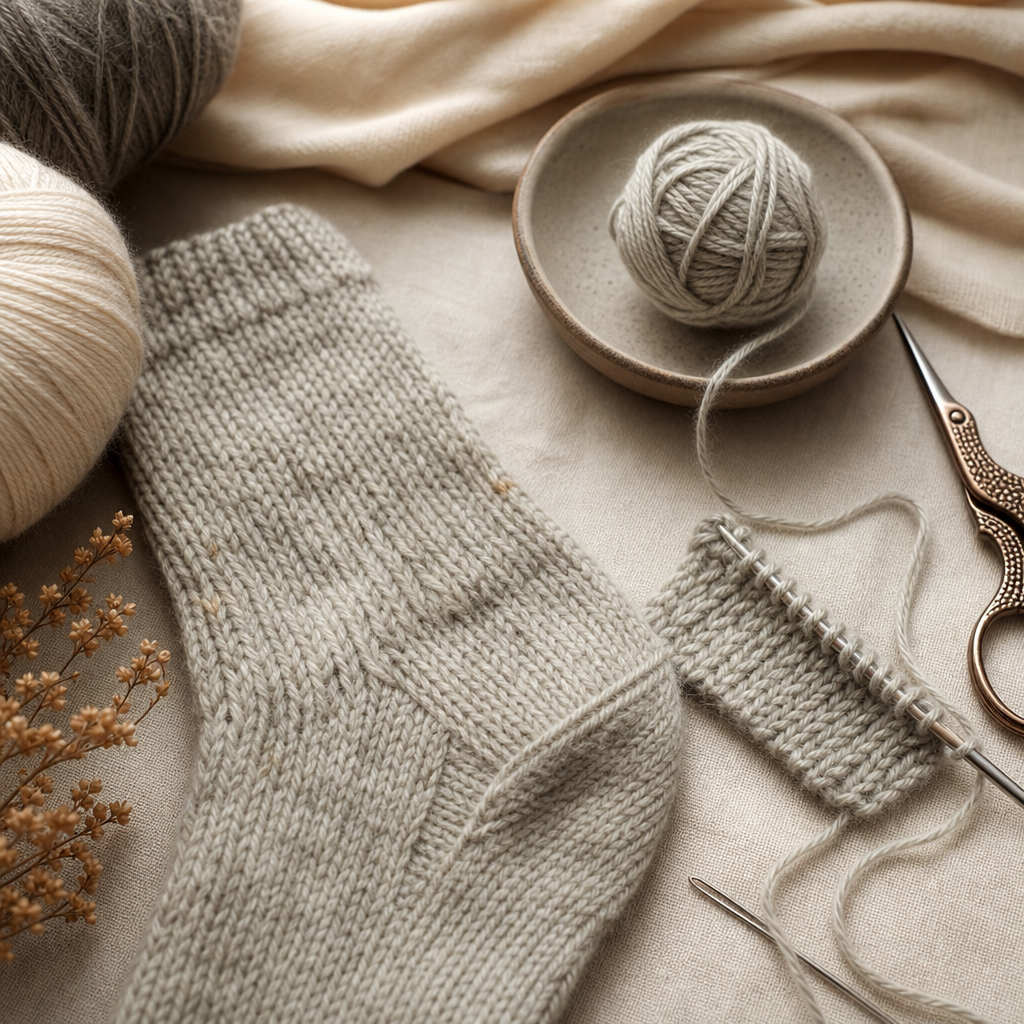 Grafting and Kitchener Stitch: How to Close the Toe of a Sock Perfectly