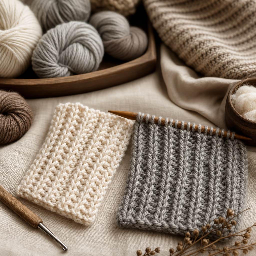 How to Knit the Fisherman's Rib Stitch (And Why It's Not the Same as Brioche)
