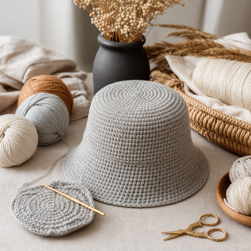 How to Make a Crochet Bucket Hat That Actually Looks Good