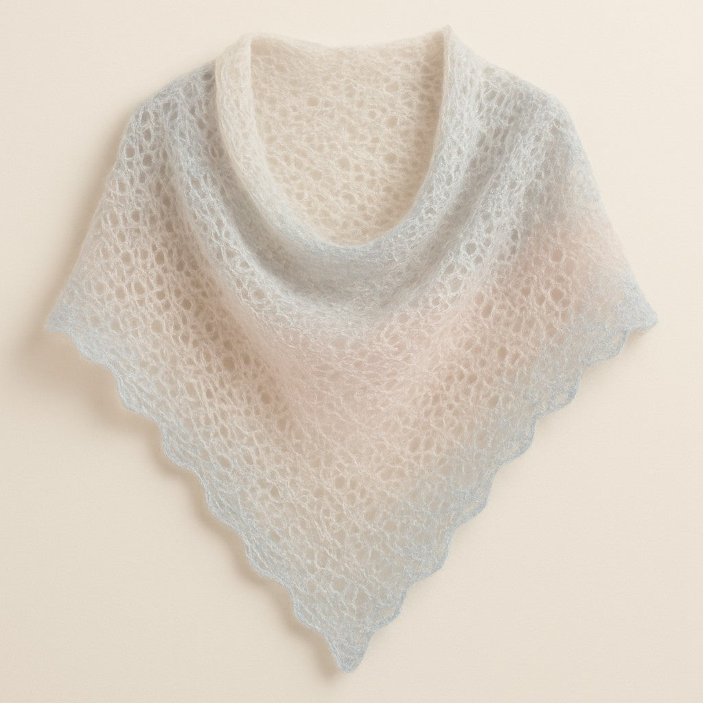 Yarnspresso — Ethereal Summer Breeze Shawl — Crochet Pattern