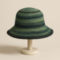 Yarnspresso — Green Shades Summer Sun Hat — Crochet Pattern