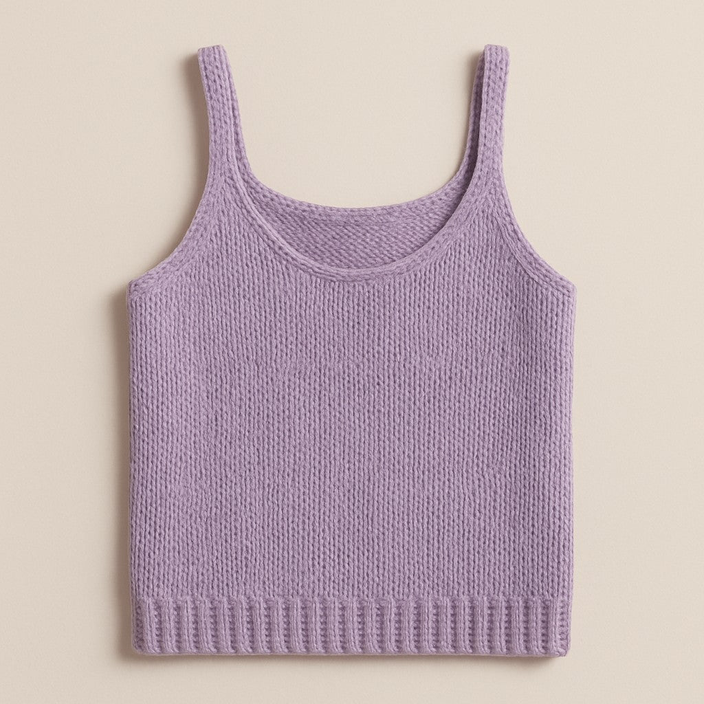 Yarnspresso — Lavender Summer Singlet — Baby Summer DK Lavender 2 Knitting Pattern