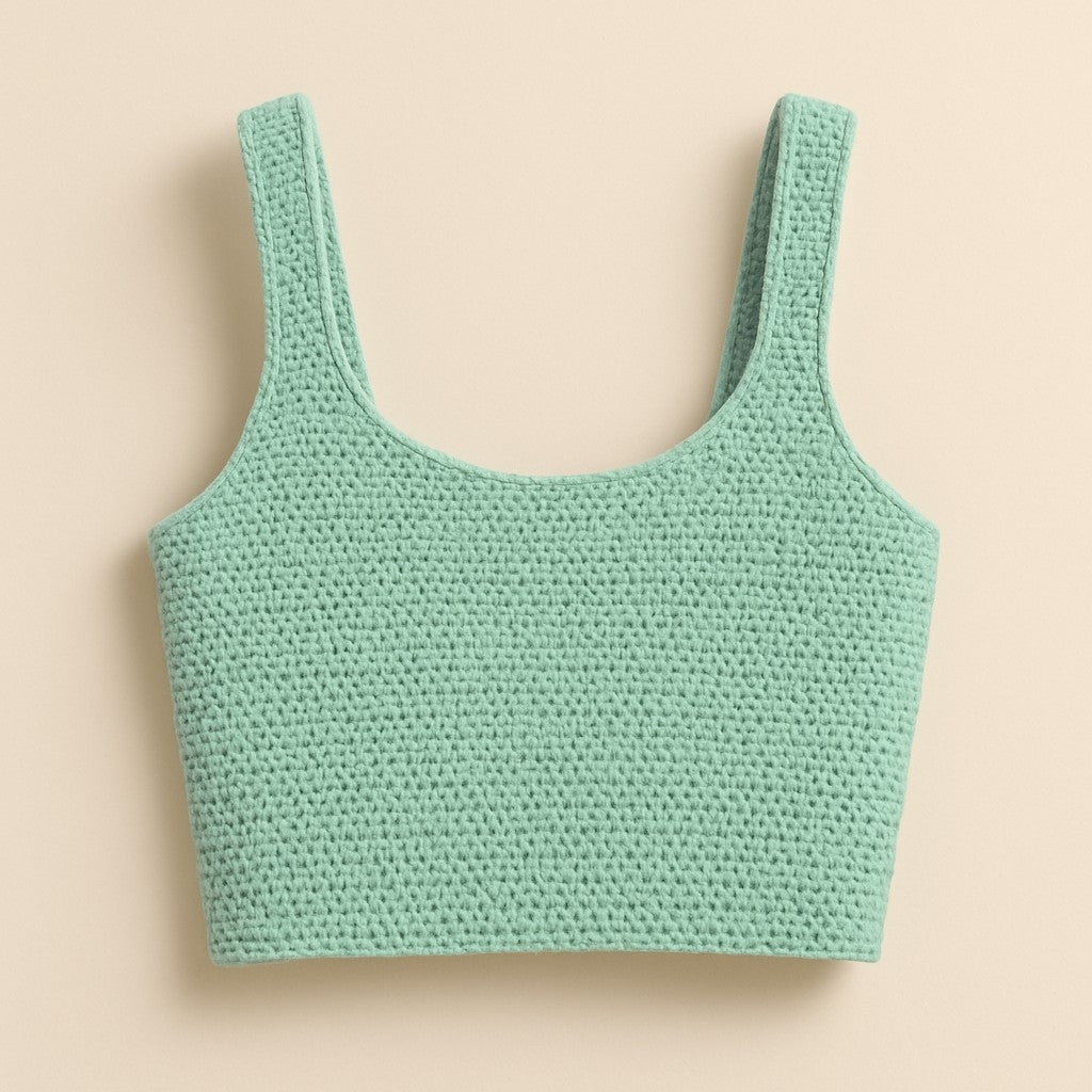 Yarnspresso — Mint Breeze Summer Top — Knitting Pattern