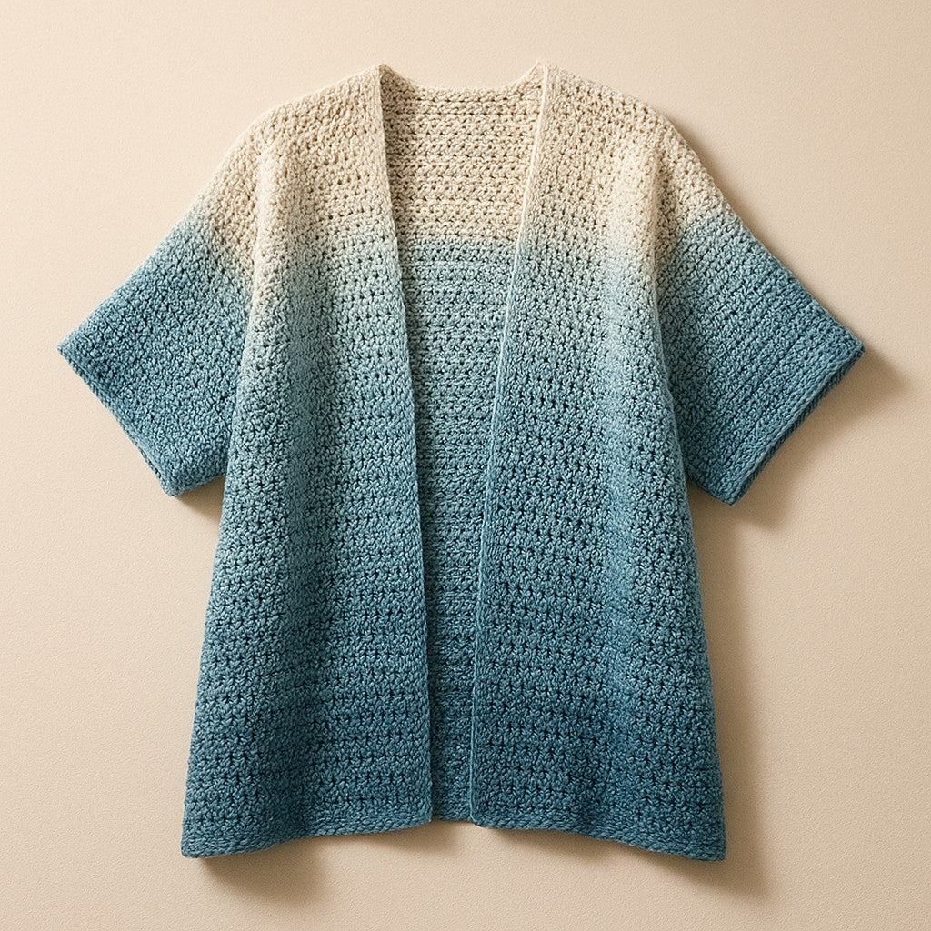 Yarnspresso — Ocean Breeze Beach Kimono