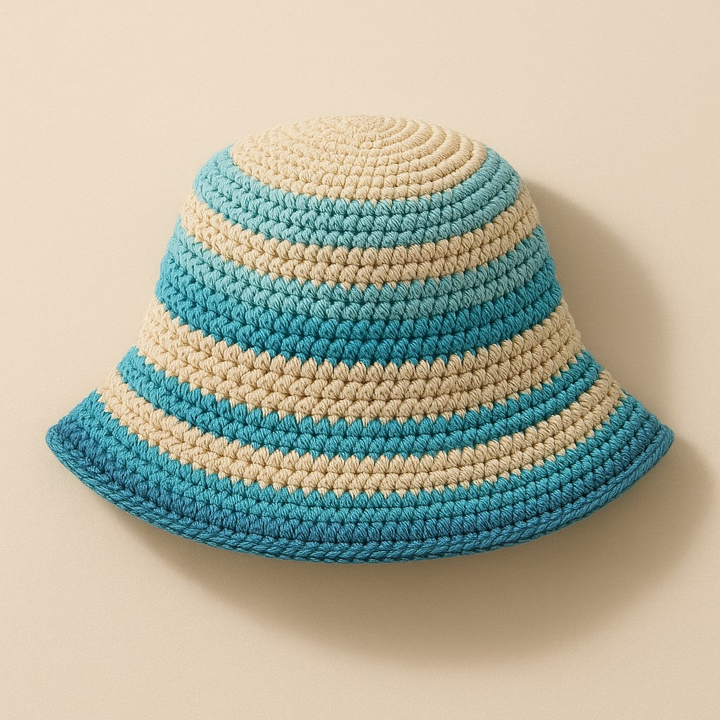 Yarnspresso — Ocean Breeze Summer Bucket Hat