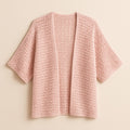 Yarnspresso — Soft Summer Breeze Kimono — Velvet Baby Light Pink Knitting Pattern